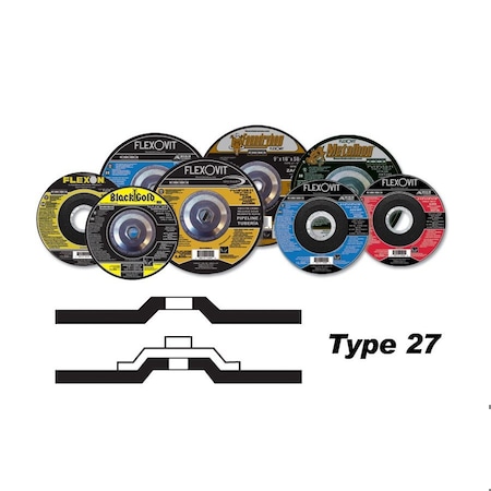 Flexovit DEPRESSED CENTER COMBINATION WHEEL A4231 | Zoro